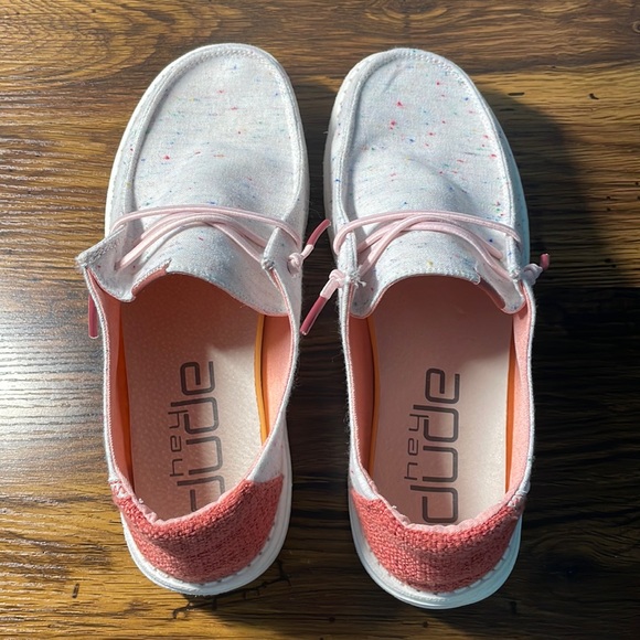 Hey Dude | Shoes | Hey Dudes Wendy Confetti Pink | Poshmark